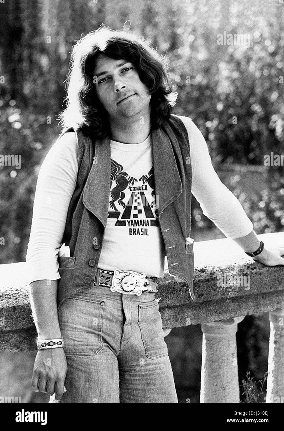 Eumir Deodato, musicien et compositeur brésilien, a apporté des contributions importantes au jazz, à la bossa nova et à la musique fusion dans les années 1970 Connu pour ses arrangements novateurs et son travail instrumental, l'album de Deodato de 1970 mêle jazz et éléments orchestraux, créant un son unique qui résonne auprès d'un public mondial. Banque D'Images