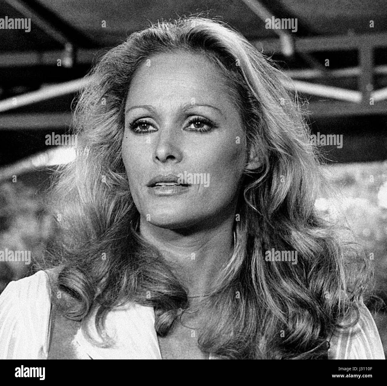 Ursula Andress est une actrice suisse surtout connue pour son rôle dans le film de James Bond 'DocNo.' En 1974, elle est l'une des actrices les plus éminentes du cinéma international. Banque D'Images