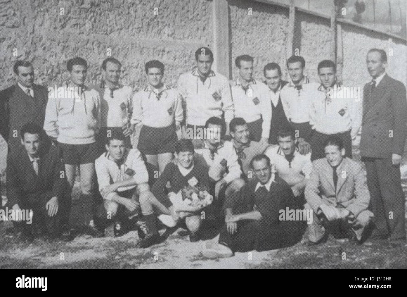 Avezzano calcio 1947 48 Banque D'Images