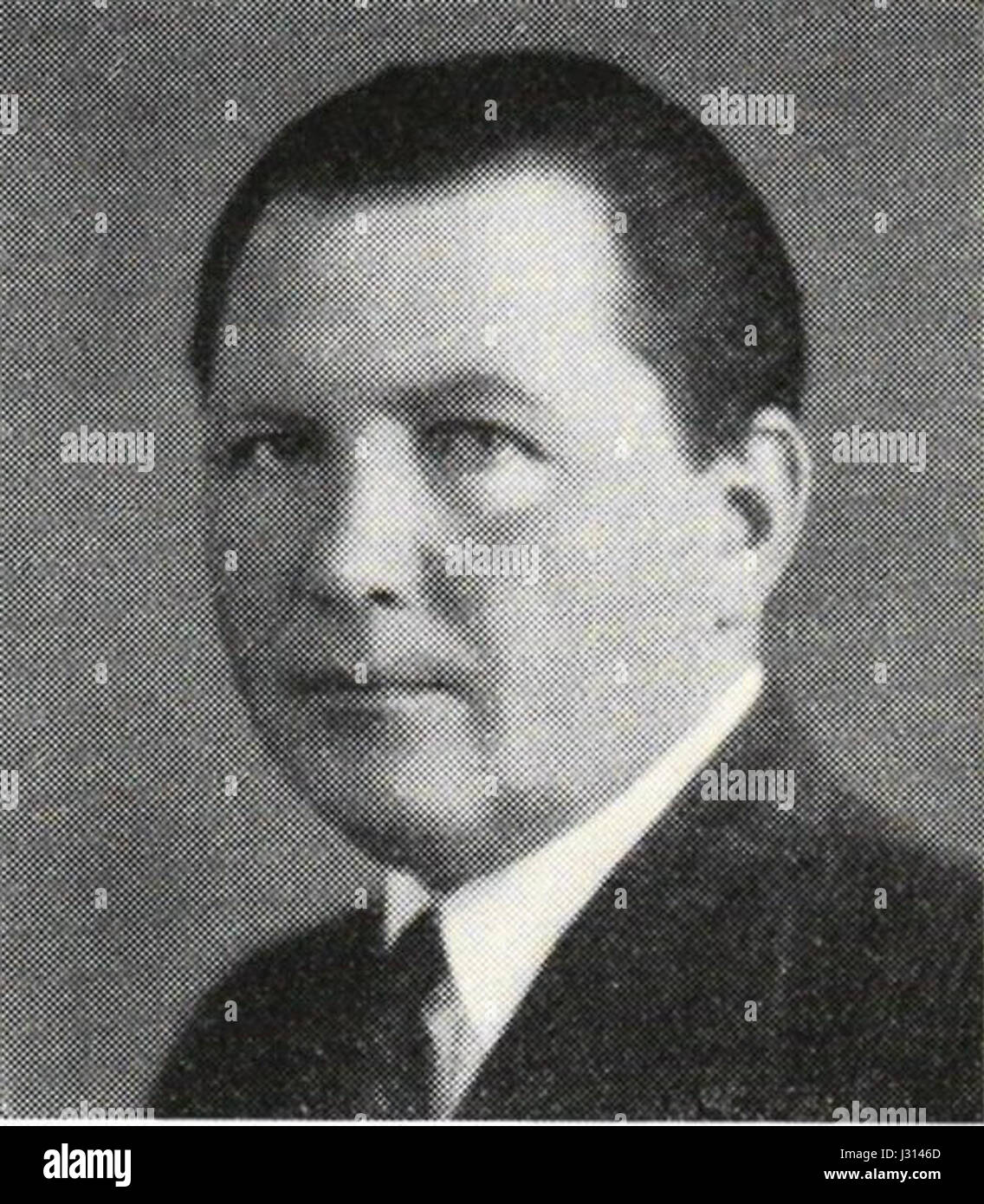 Photographie ou enregistrement d'Alf Grandien, un individu probablement associé au XXe siècle, donnant un aperçu de sa vie ou de son travail. Banque D'Images