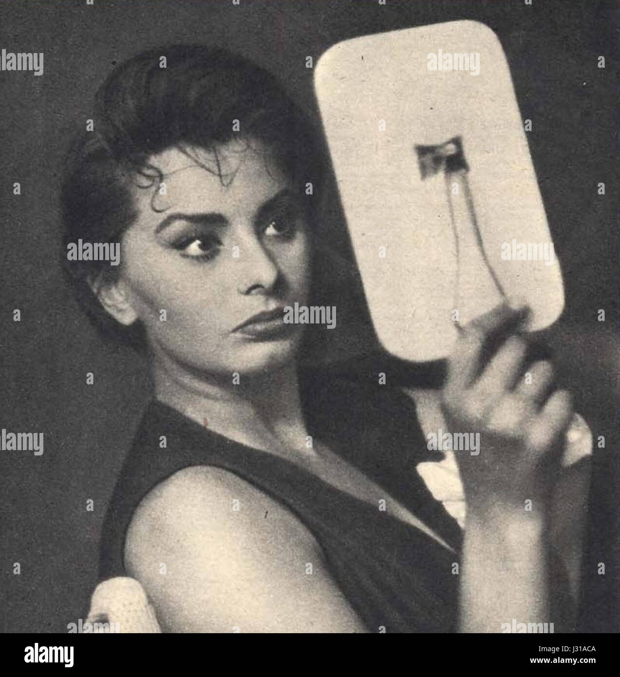 Sophia Loren 1954 b Banque D'Images