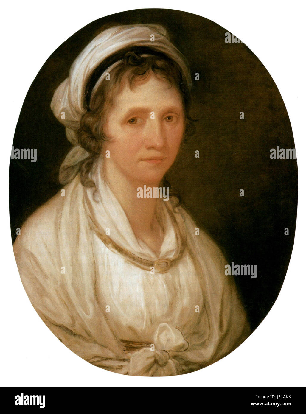 Angelica Kauffman self-portrait c. 1800 Banque D'Images