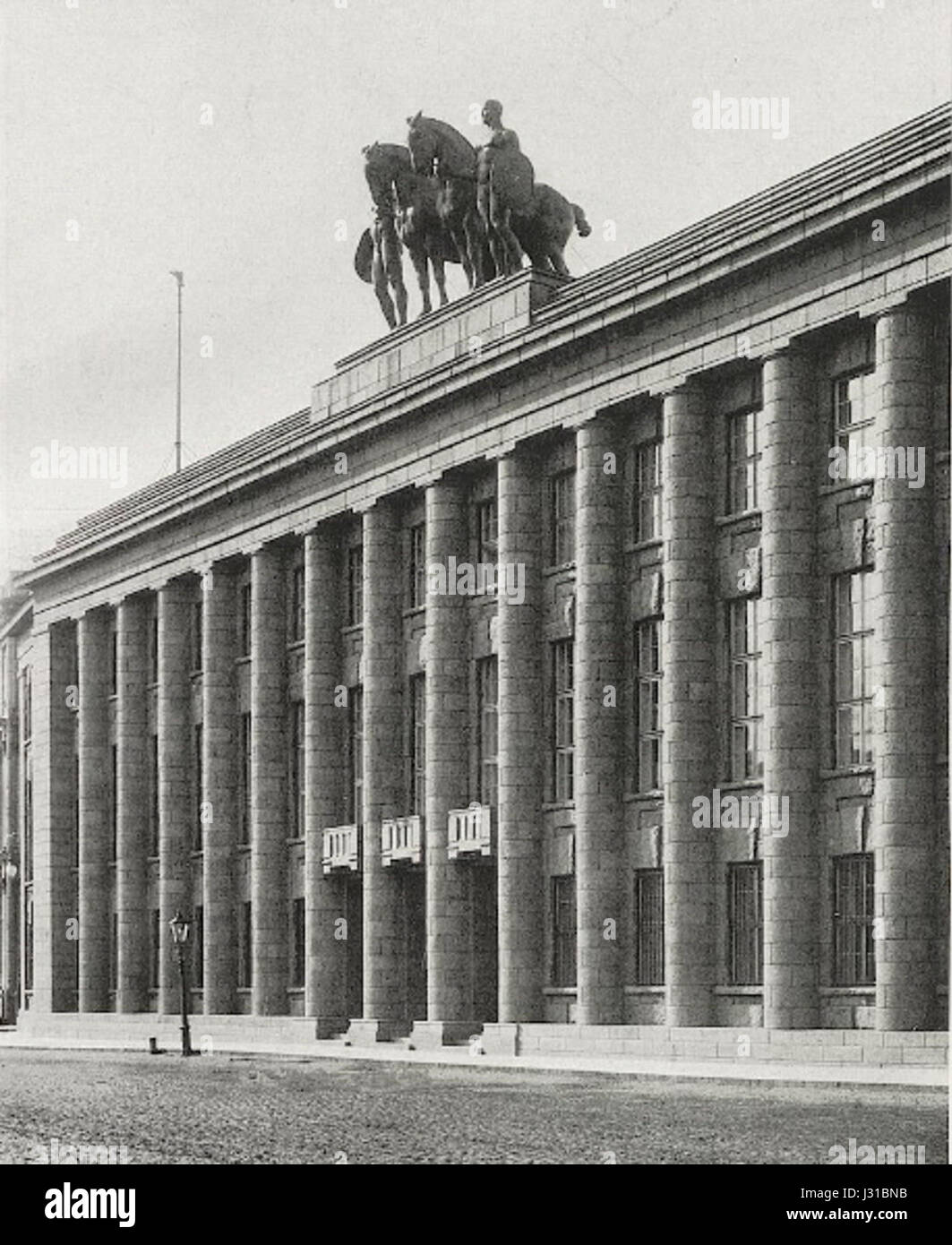 La façade de Saint-Pétersbourg. Banque D'Images