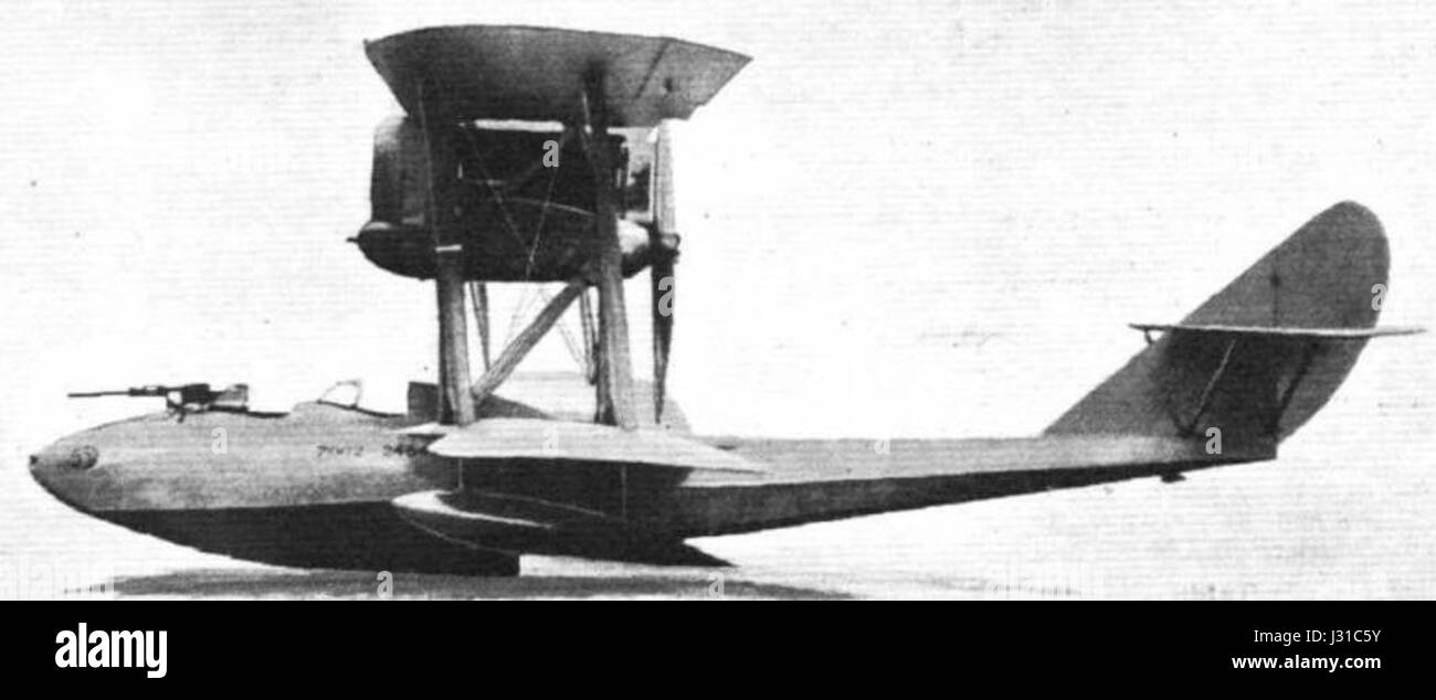 Savoia Marchetti S-57 profilo Banque D'Images