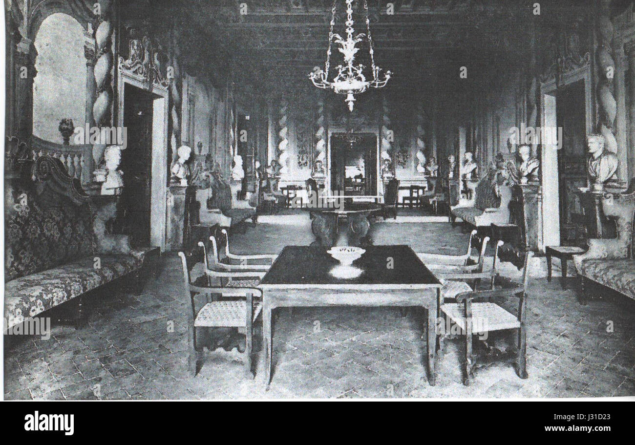 Maniero di Sorbello - interni - Cortona Banque D'Images