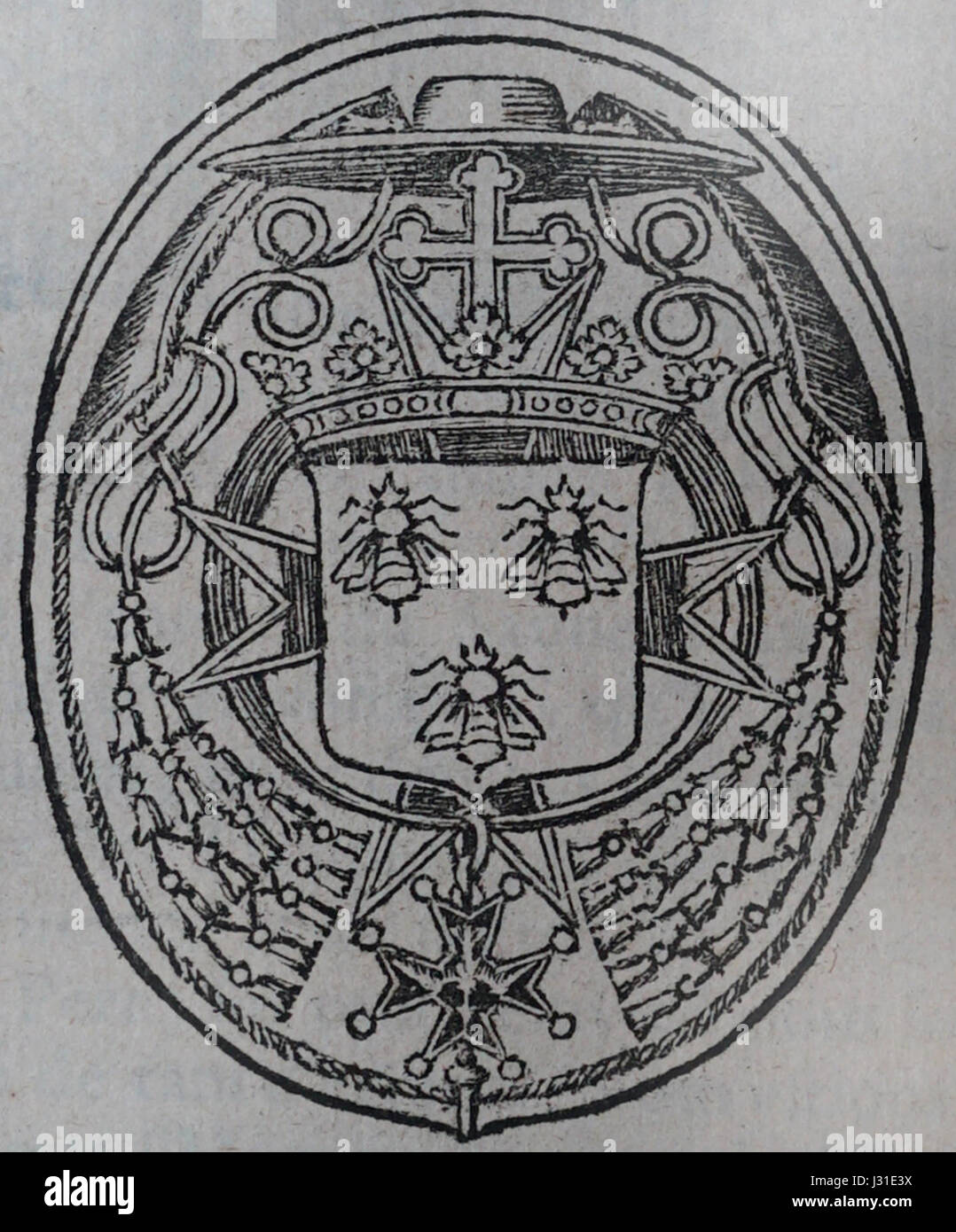 Blason de Barbarin Banque D'Images