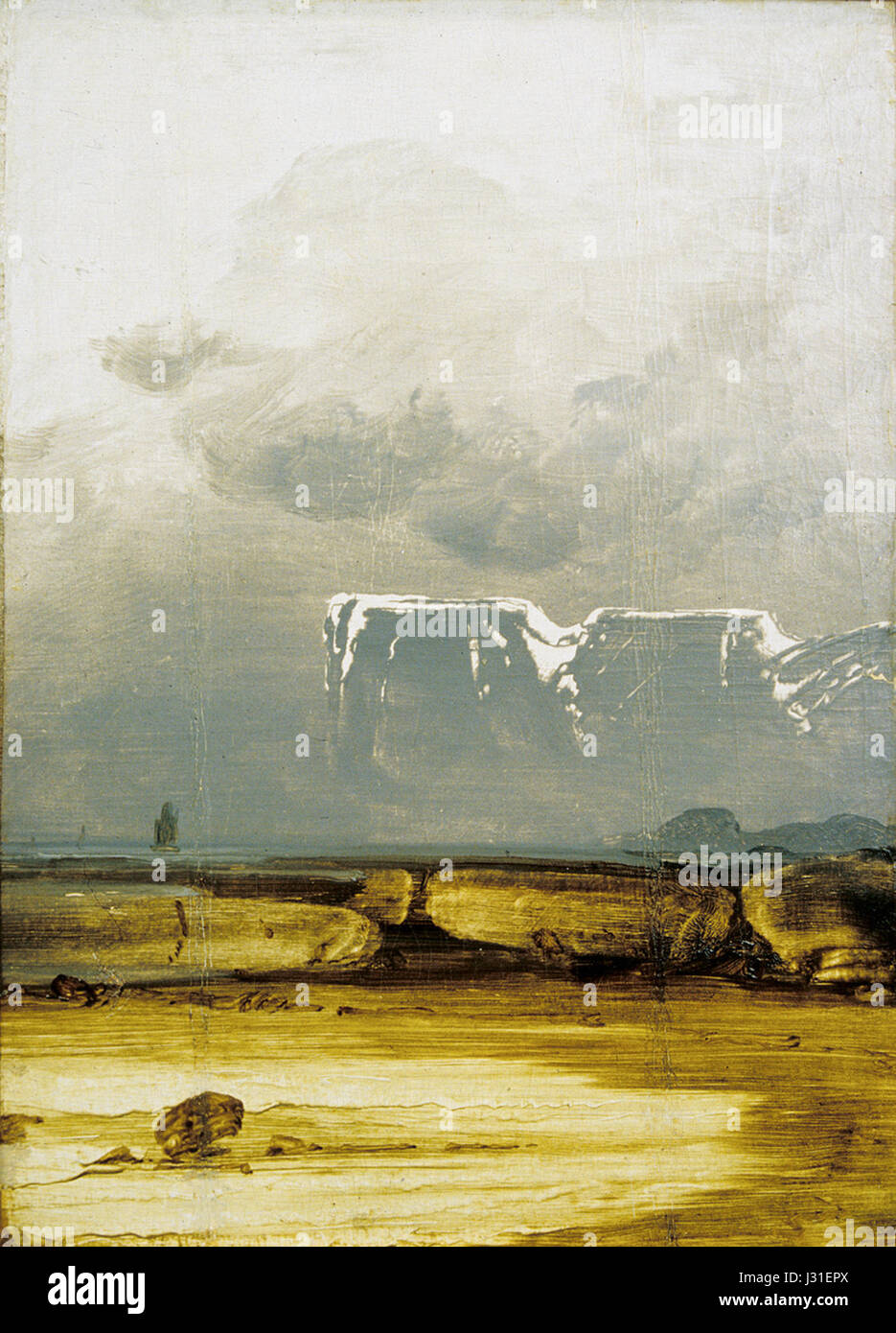 'Balke fra Nordkapp' fait référence aux vues panoramiques et à l'importance historique de Nordkapp, Norvège. Nordkapp, située dans l’extrême nord de l’Europe, est connue pour ses paysages naturels époustouflants et comme un point marquant la partie la plus septentrionale de l’Europe. Le lieu a une importance culturelle et historique, attirant touristes et chercheurs. Banque D'Images