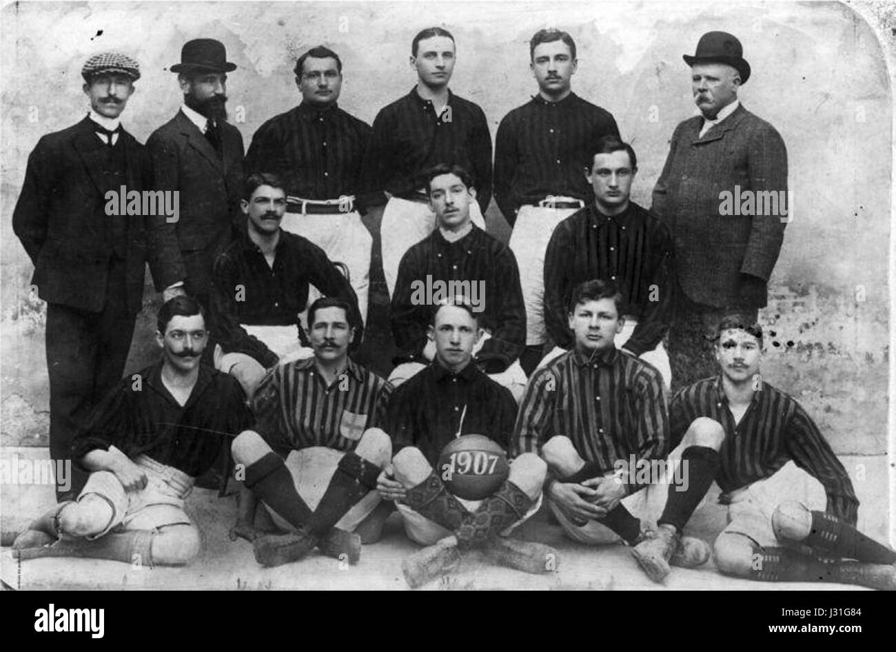 L'équipe de l'AC Milan 1907 Banque D'Images