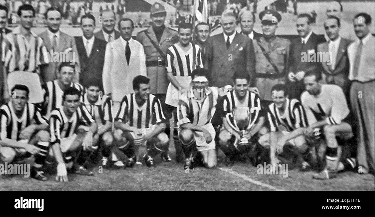 Juventus - Coppa Italia 1941-1942 Banque D'Images