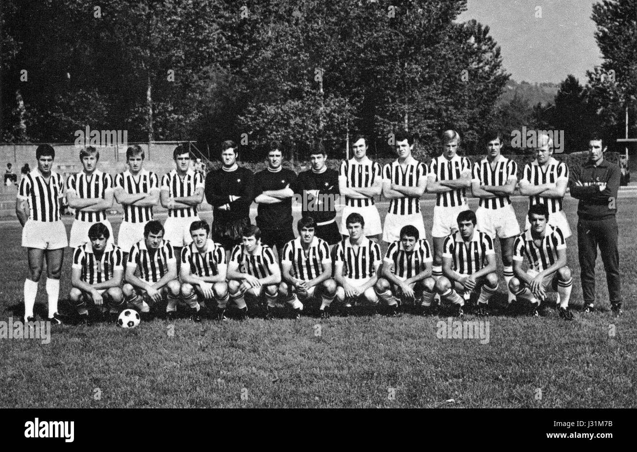Juventus Football Club 1970-1971 Banque D'Images