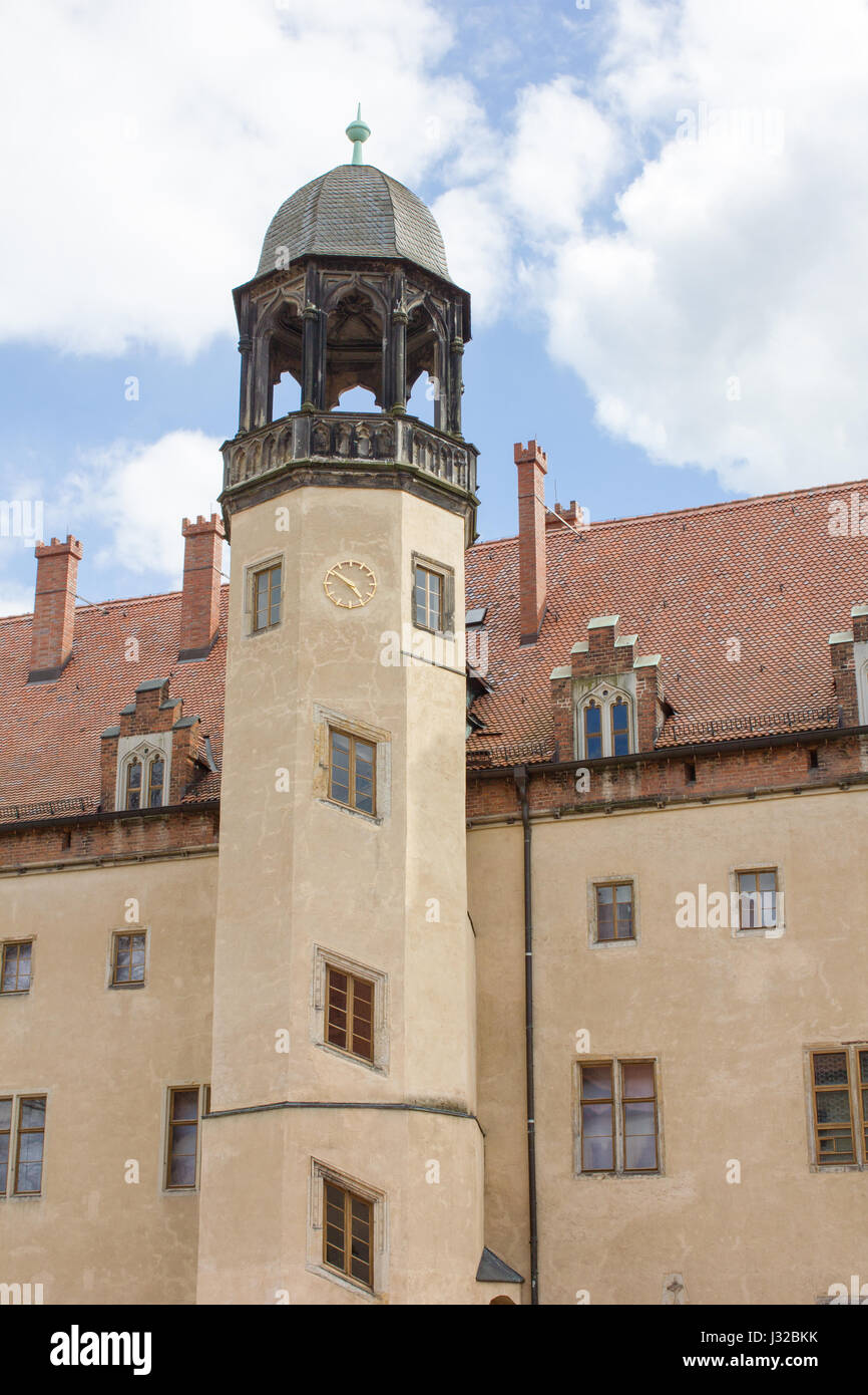 Tour de la maison de Luther à Wittenberg Banque D'Images