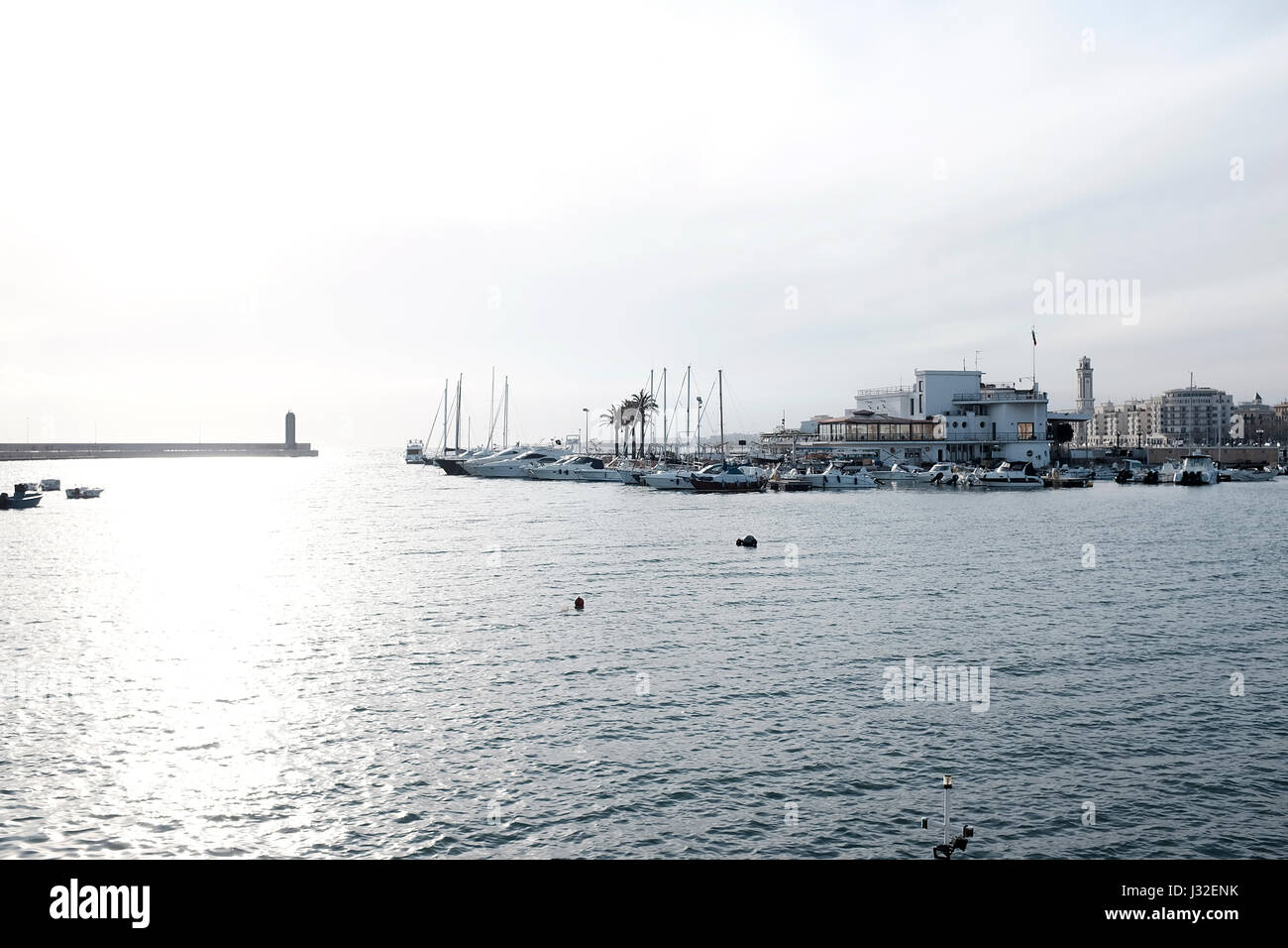 Port de Bari Banque D'Images