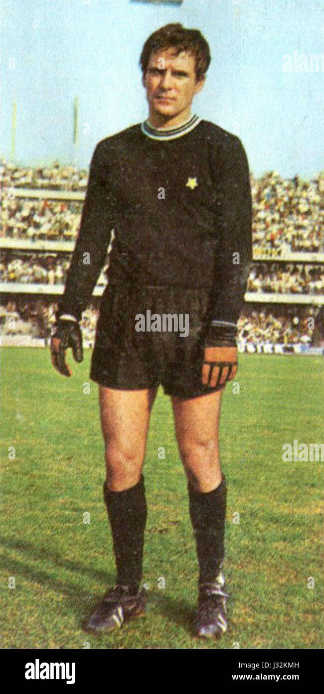 Roberto Tancredi - Juventus FC 1970-1971 Banque D'Images