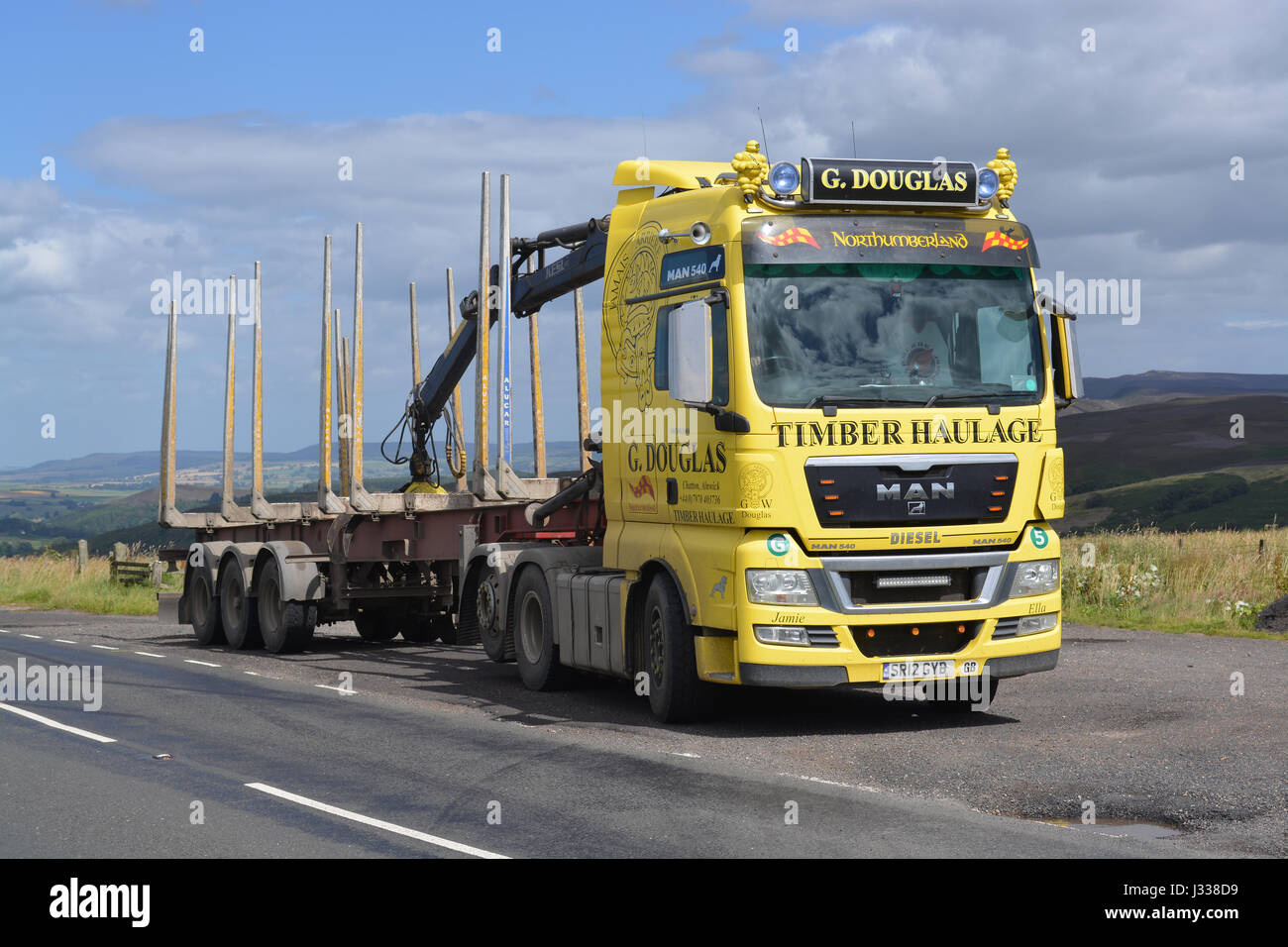MAN camion 540 Banque D'Images