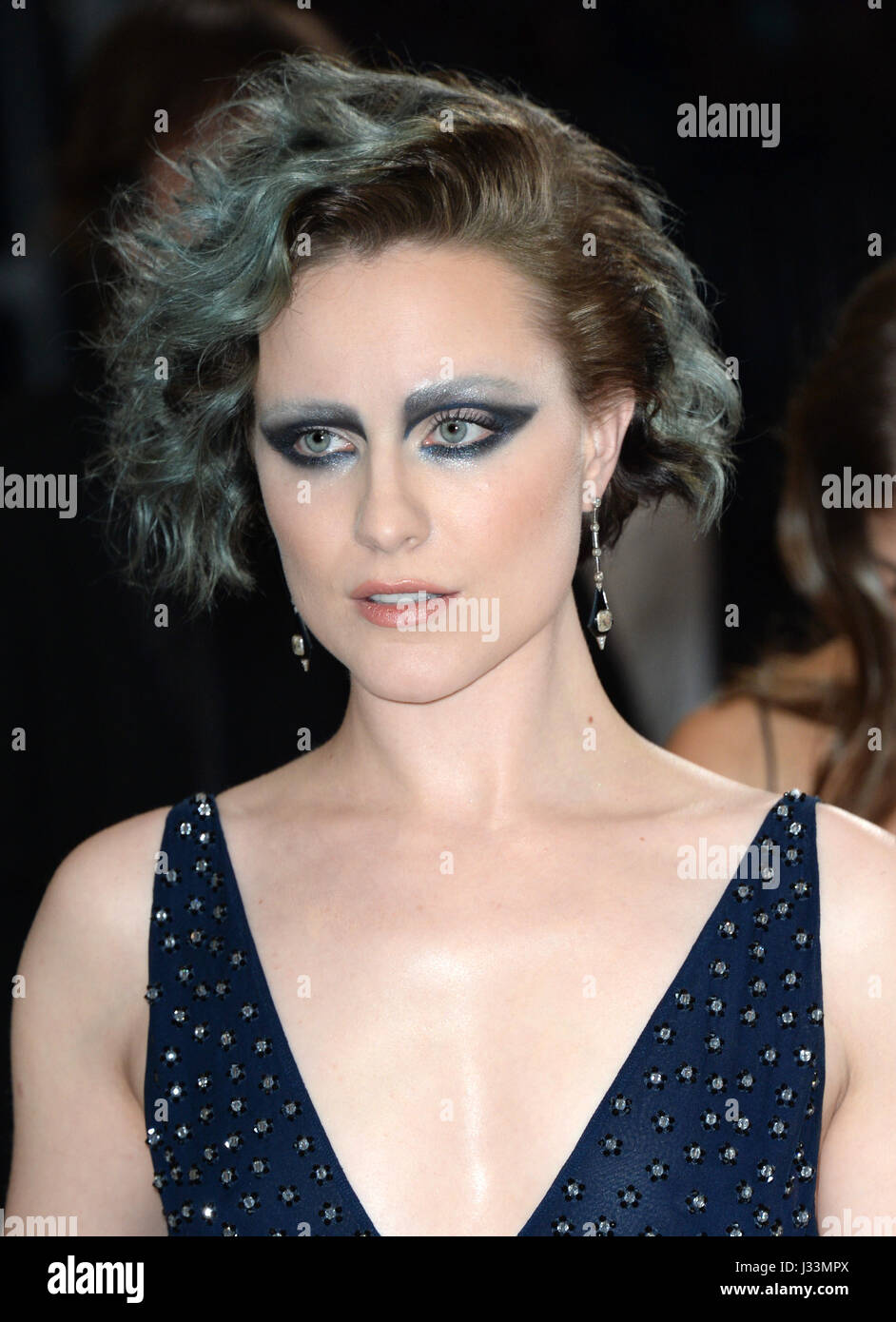 Evan Rachel Wood qui fréquentent le Metropolitan Museum of Art Costume Institute Gala-bénéfice 2017, à New York, USA. ASSOCIATION DE PRESSE Photo. Photo date : lundi 1er mai 2017. Voir PA Story SHOWBIZ Gala. Crédit photo doit se lire : Aurore Marechal/PA Wire Banque D'Images