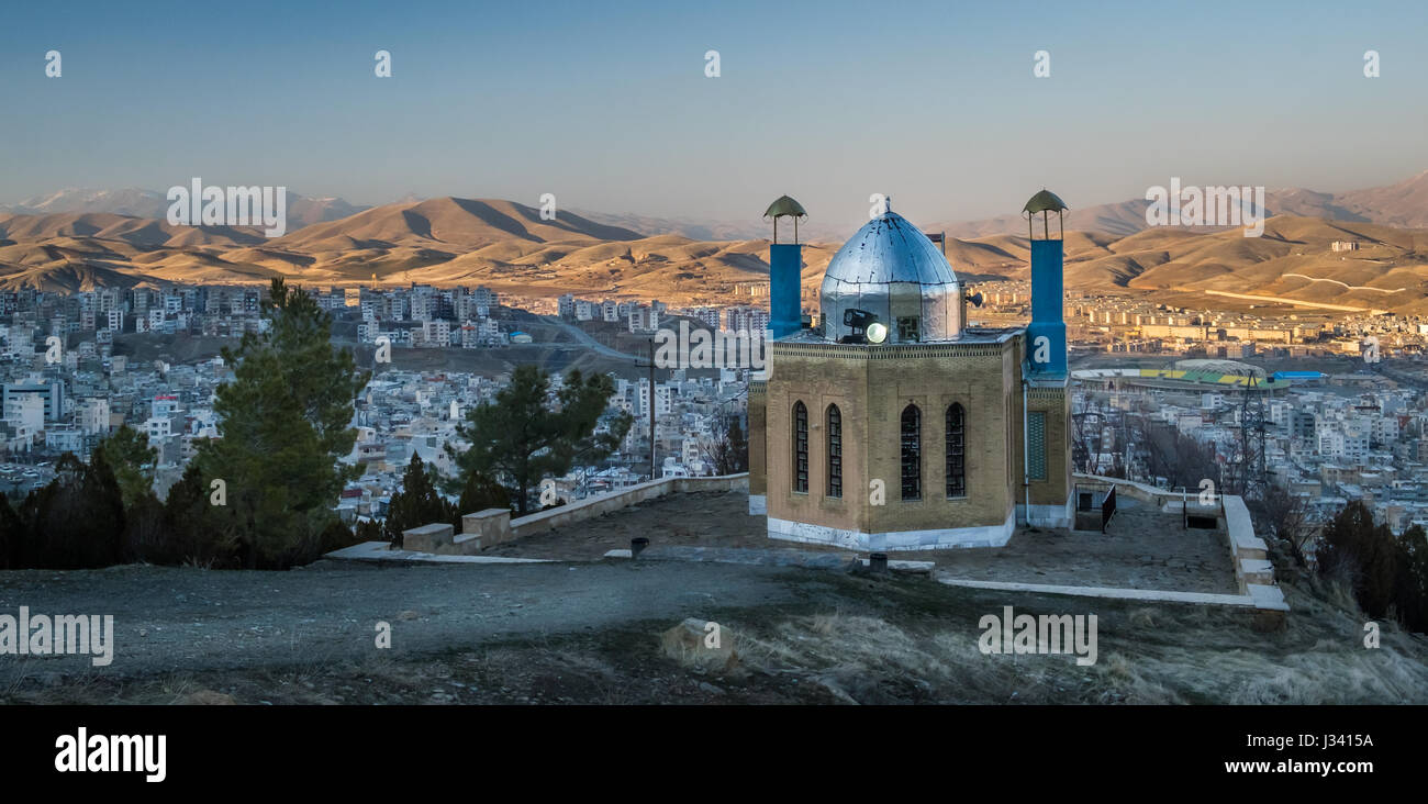 Sanadaj, capitale du Kurdistan, Irani de l'Abidar mountain Banque D'Images