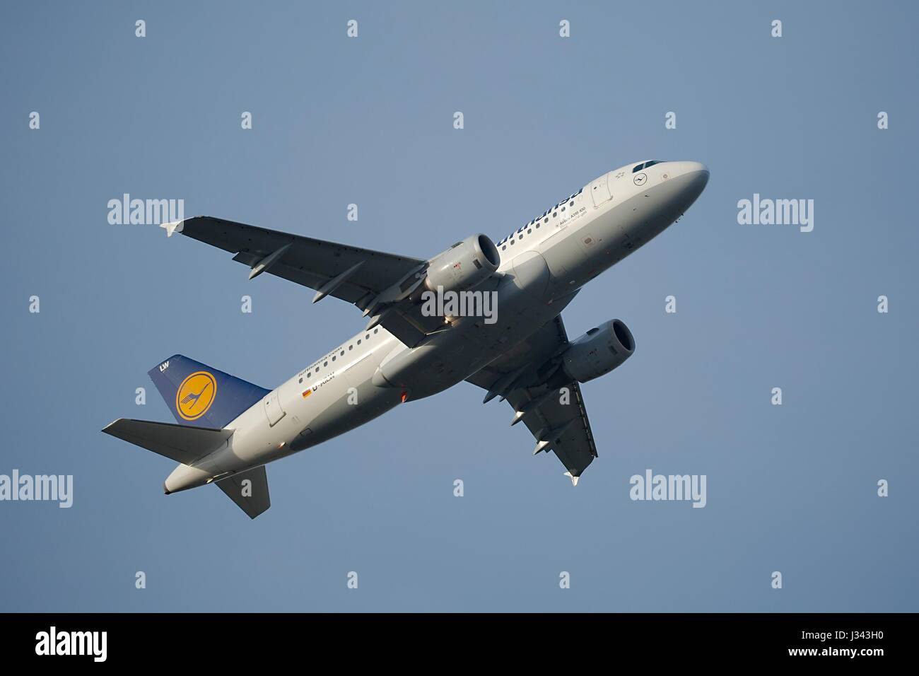 Avion de ligne Banque D'Images