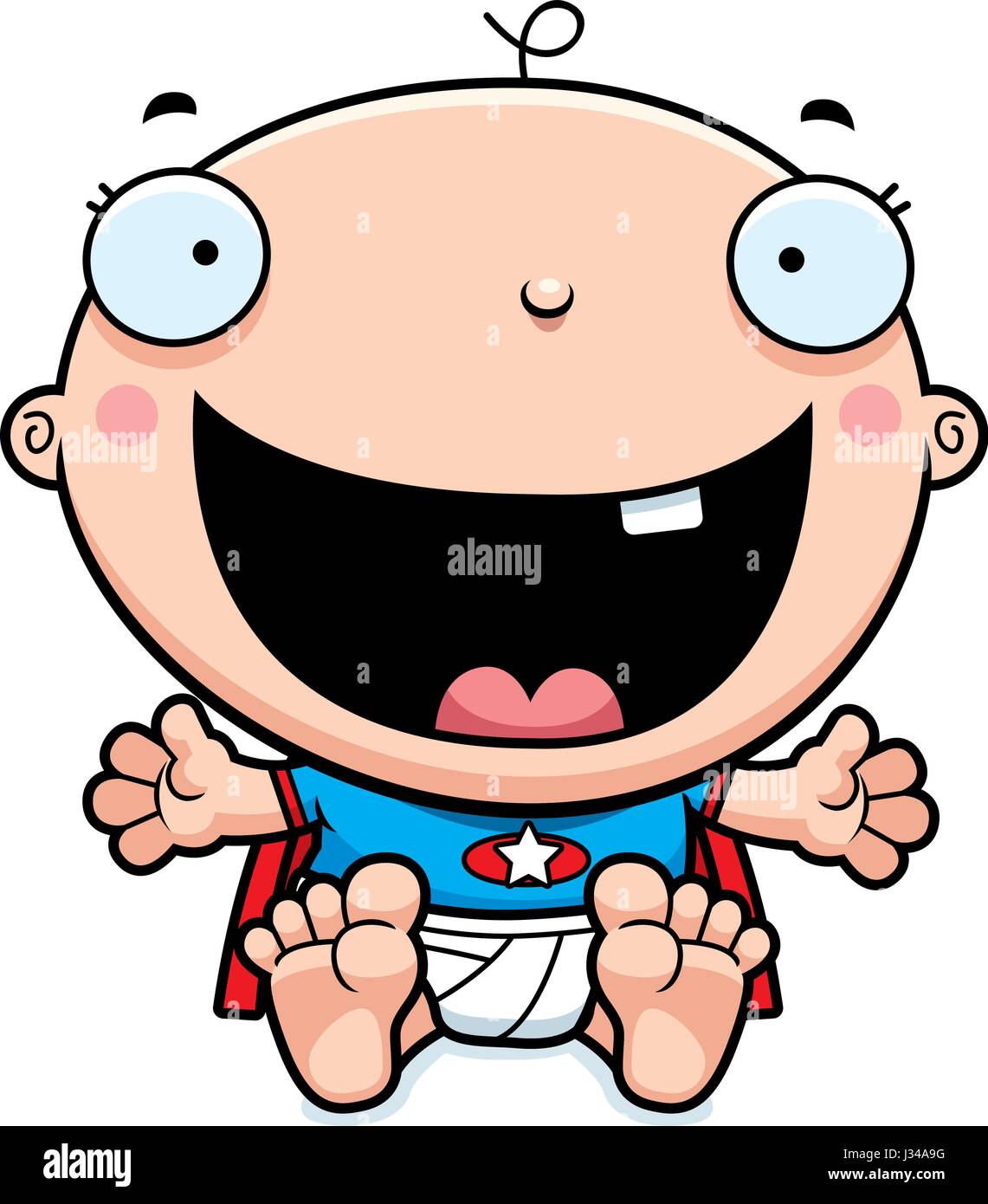 Illustration D Une Caricature D Un Super Heros A Bebe Heureux Image Vectorielle Stock Alamy Illustration D Une Caricature D Un Super Heros A Bebe Heureux Image Vectorielle Stock Alamy