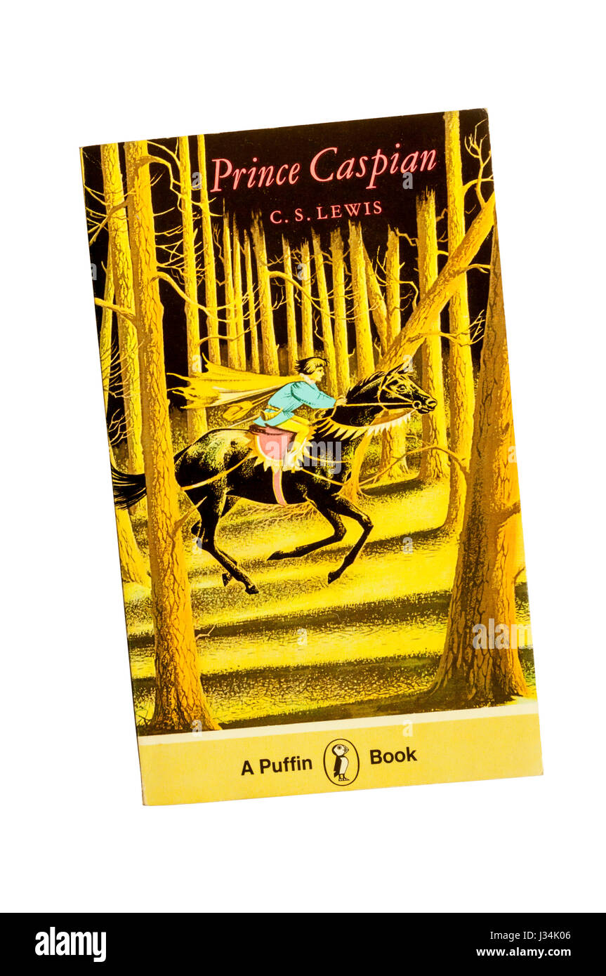 Un dvd copie de Prince Caspian par C S Lewis. La 4ème de l'histoire de Narnia. D'abord publié en 1951. Banque D'Images
