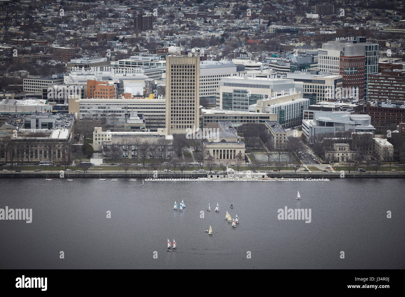 Cambride, Massachusetts Institute of Technology, le ministère de la Terre, Sciences atmosphériques et planétaires,Walker Memorial, Boston Massachusetts, Banque D'Images