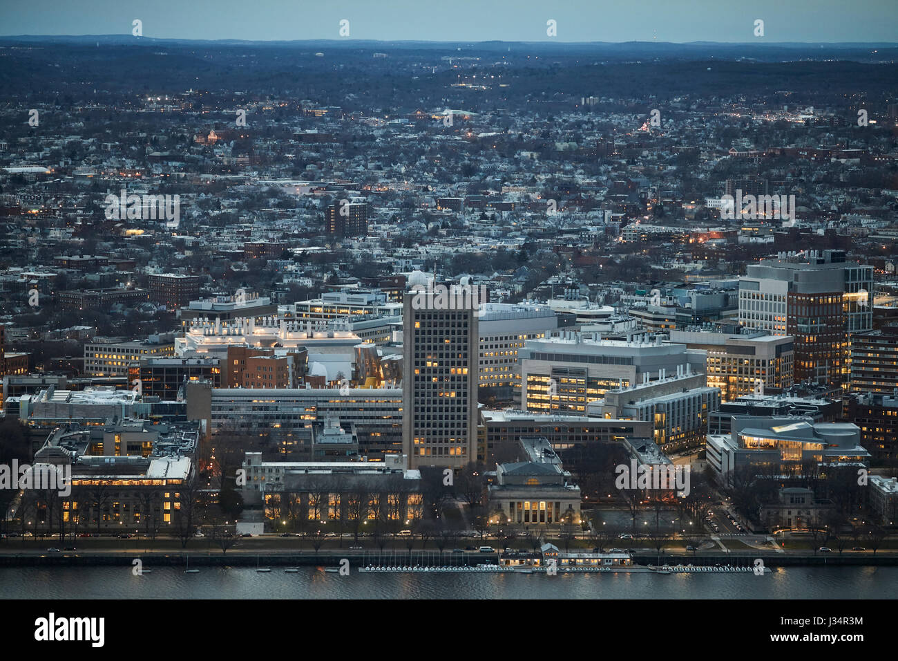 Camebride, Massachusetts Institute of Technology, le ministère de la Terre, Sciences atmosphériques et planétaires,Walker Memorial, Boston Massachusetts, Banque D'Images