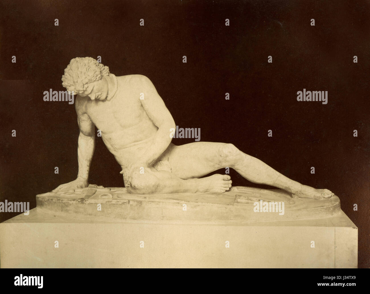 Dying Gaul, sculpture, Rome, Italie Banque D'Images
