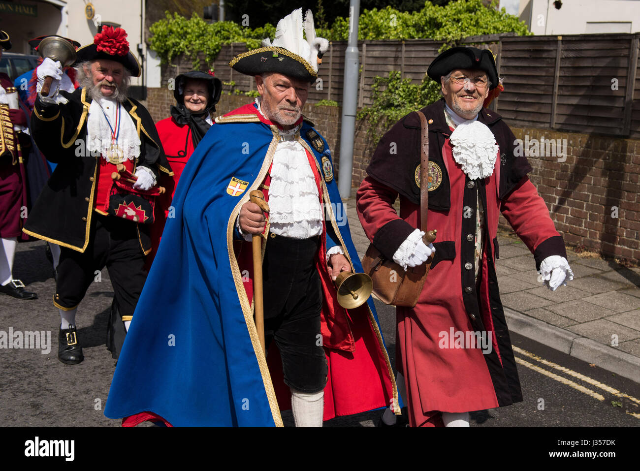 Cet événement a été à l'origine partie de la Georgian Blandford Forum Fayre depuis de nombreuses années, mais est désormais lieu tous les deux ans ici à Wimborne Minster. La com Banque D'Images