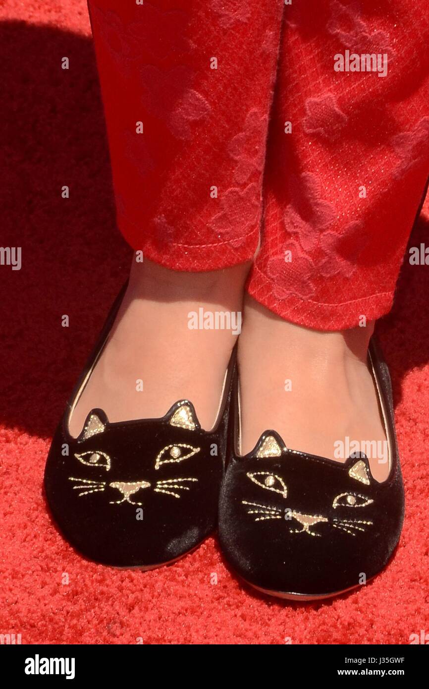 Ariana Greenblatt aux arrivées pour Disney Radio Music Awards - Arrivals, Microsoft Theatre, Los Angeles, CA, le 29 avril 2017. Photo par : Priscilla Grant/Everett Collection Banque D'Images