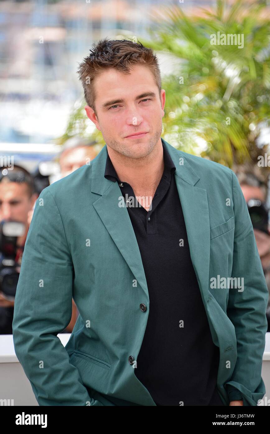 Robert Pattinson 67e Festival de Cannes Photocall du film 'Le Rover' 18 mai 2014 Banque D'Images