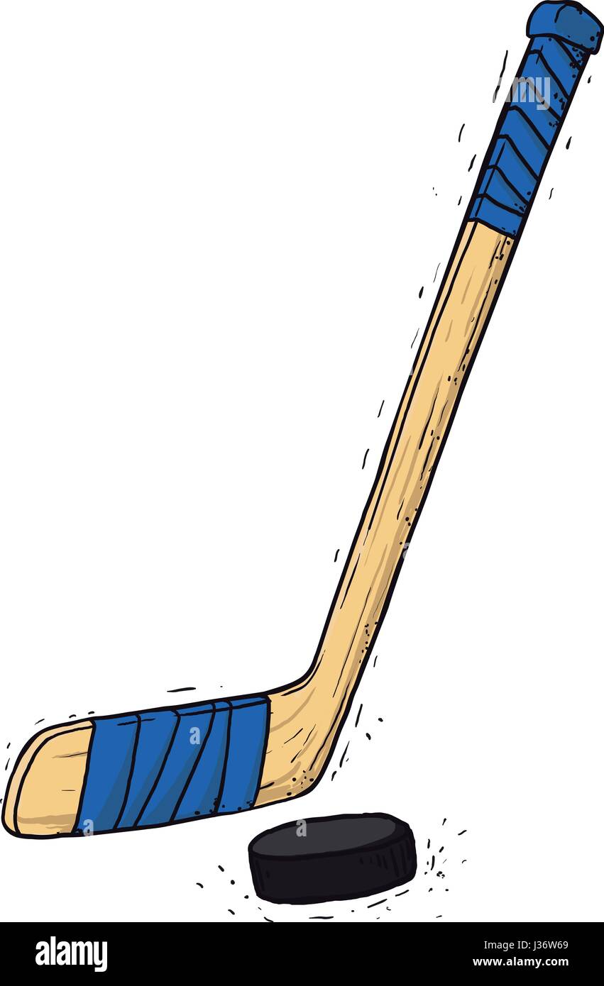 Palet hockey Banque d'images vectorielles - Alamy