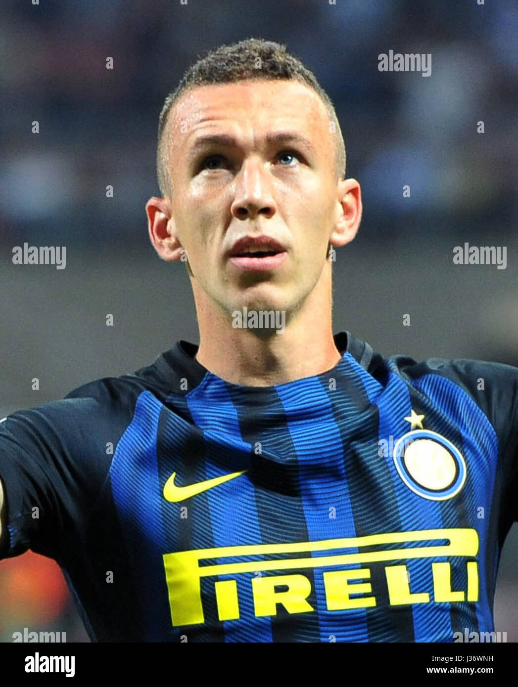 Ligue Serie A italienne -2016-2017 / ('Internazionale FC ) - Ivan Perisic Banque D'Images