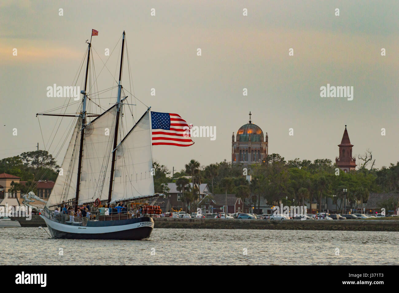 Matanzas Bay, St Augustine Banque D'Images