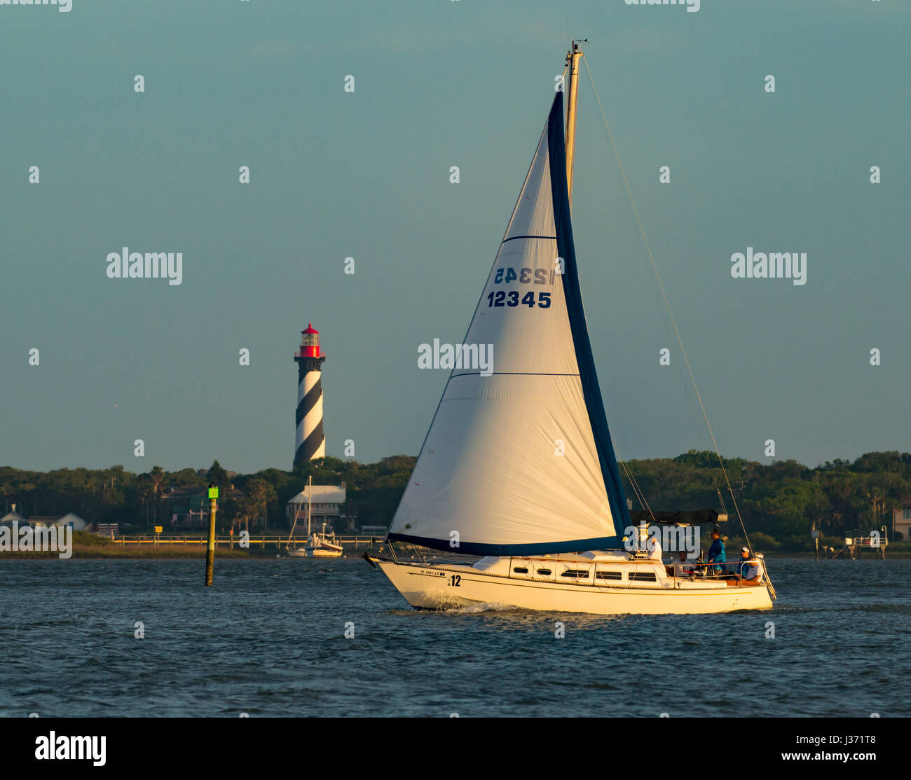 Matanzas Bay, St Augustine Banque D'Images
