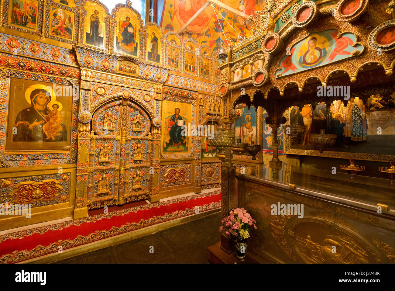 Iconostasis icons Banque de photographies et d’images à haute ...