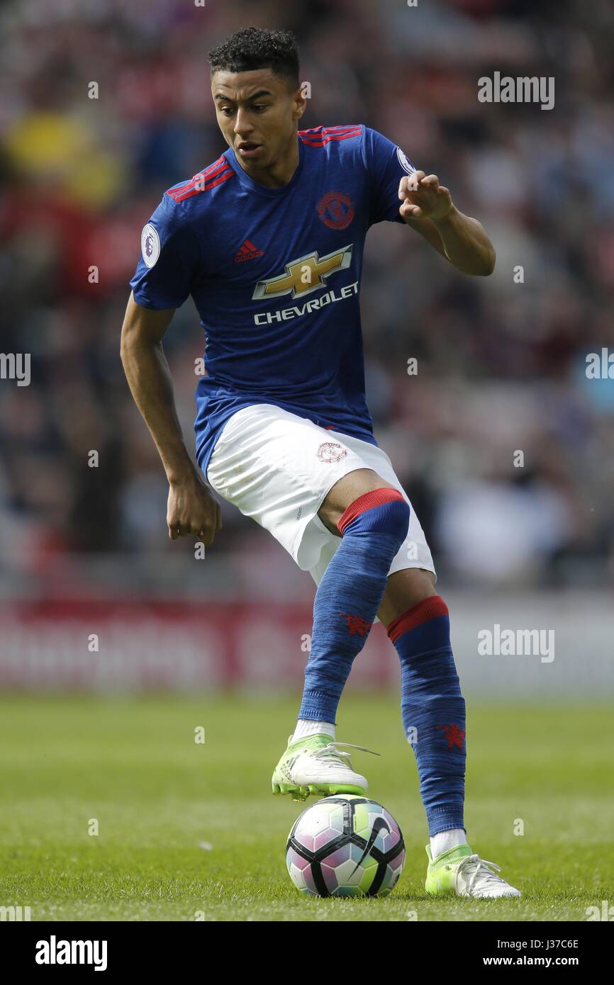 JESSE LINGARD MANCHESTER UNITED FC Banque D'Images