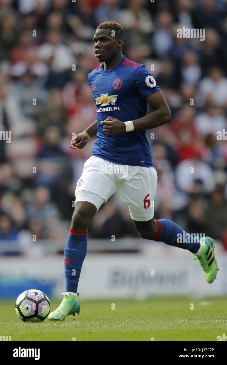 PAUL POGBA MANCHESTER UNITED FC Banque D'Images