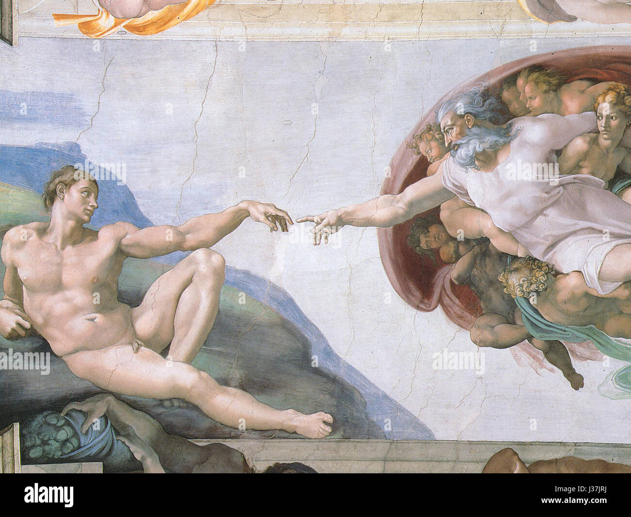 Creazioneadamo Banque D'Images