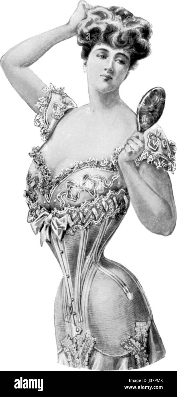 CorsetLaSamothrace1905 Banque D'Images