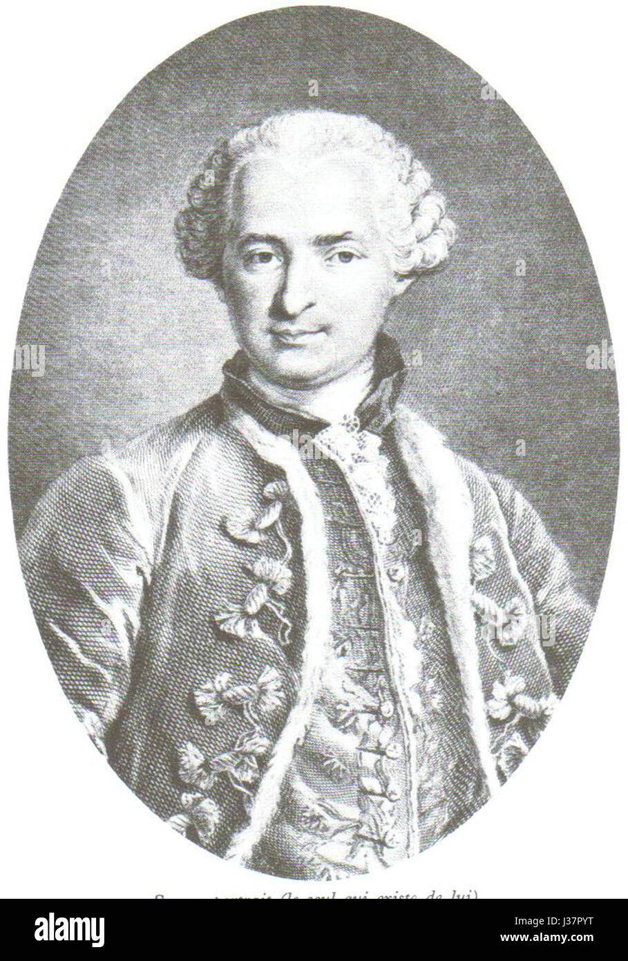 Comte de Saint Germain Banque D'Images