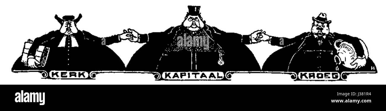 De Notenkraker, 1e jaargang nr. 42, 20 Oktober 1907 Albert Hahn Banque D'Images