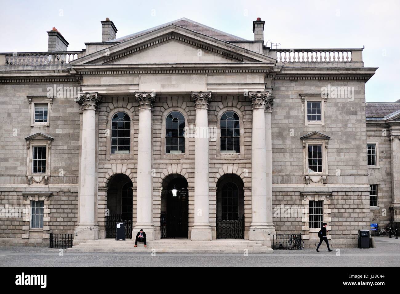 La chapelle au Trinity College de Dublin. Trinity College est le plus connu de Dublin university depuis sa fondation au 16e siècle. Dublin, Irlande. Banque D'Images