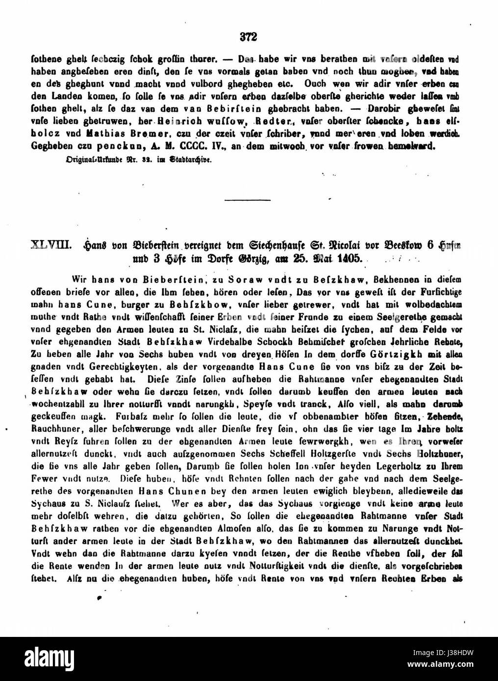 Ce document, DE CDB 1 20 372, est un document historique des archives allemandes, relatif à des événements ou des activités administratives de la période où il a été créé, offrant un aperçu de la gouvernance historique et des documents. Banque D'Images