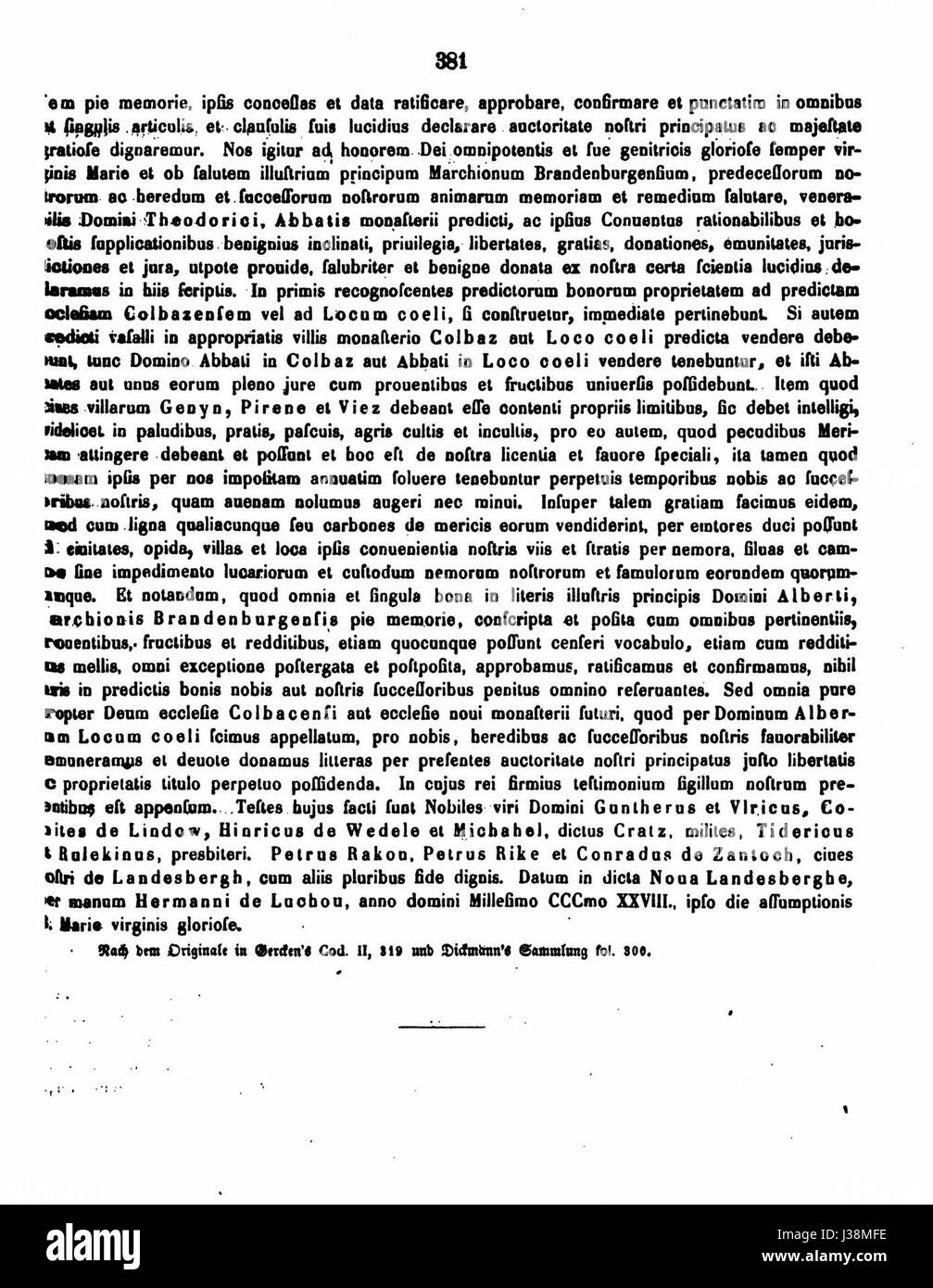 DE CDB 1 18 381 désigne probablement un catalogue ou une référence archivistique liée à un document ou à un document historique spécifique. Plus de contexte est nécessaire pour établir son importance et son origine, indiquant que cela peut faire partie d'une plus grande collection de documents historiques. Banque D'Images