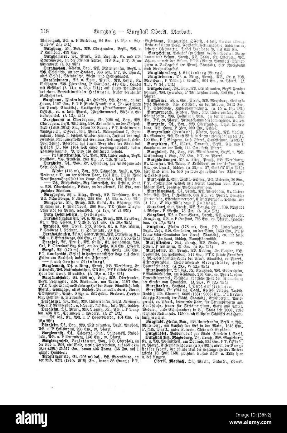 De Ortslexikon, écrit par Neumann, est un lexique géographique offrant des descriptions détaillées de différents lieux. Il fournit un aperçu significatif des régions et des lieux d'intérêt, offrant des informations précieuses sur les faits géographiques et les contextes historiques. Banque D'Images