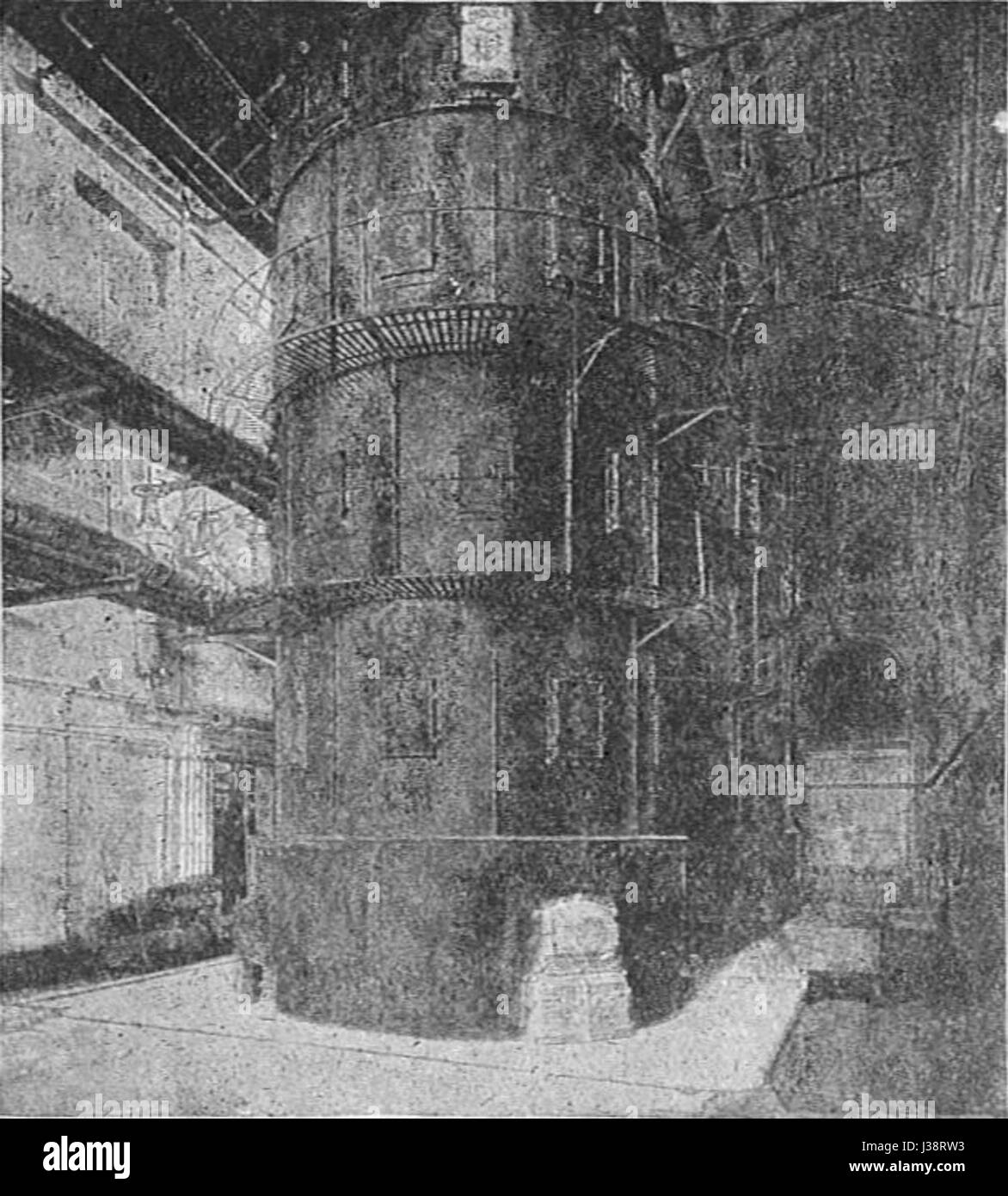 La chaudière Climax est un type de chaudière industrielle à vapeur, référencée dans 'Modern Engines, vol V' par Rankin Kennedy. Il représente un dessin utilisé dans diverses applications industrielles au cours du XIXe siècle. Banque D'Images