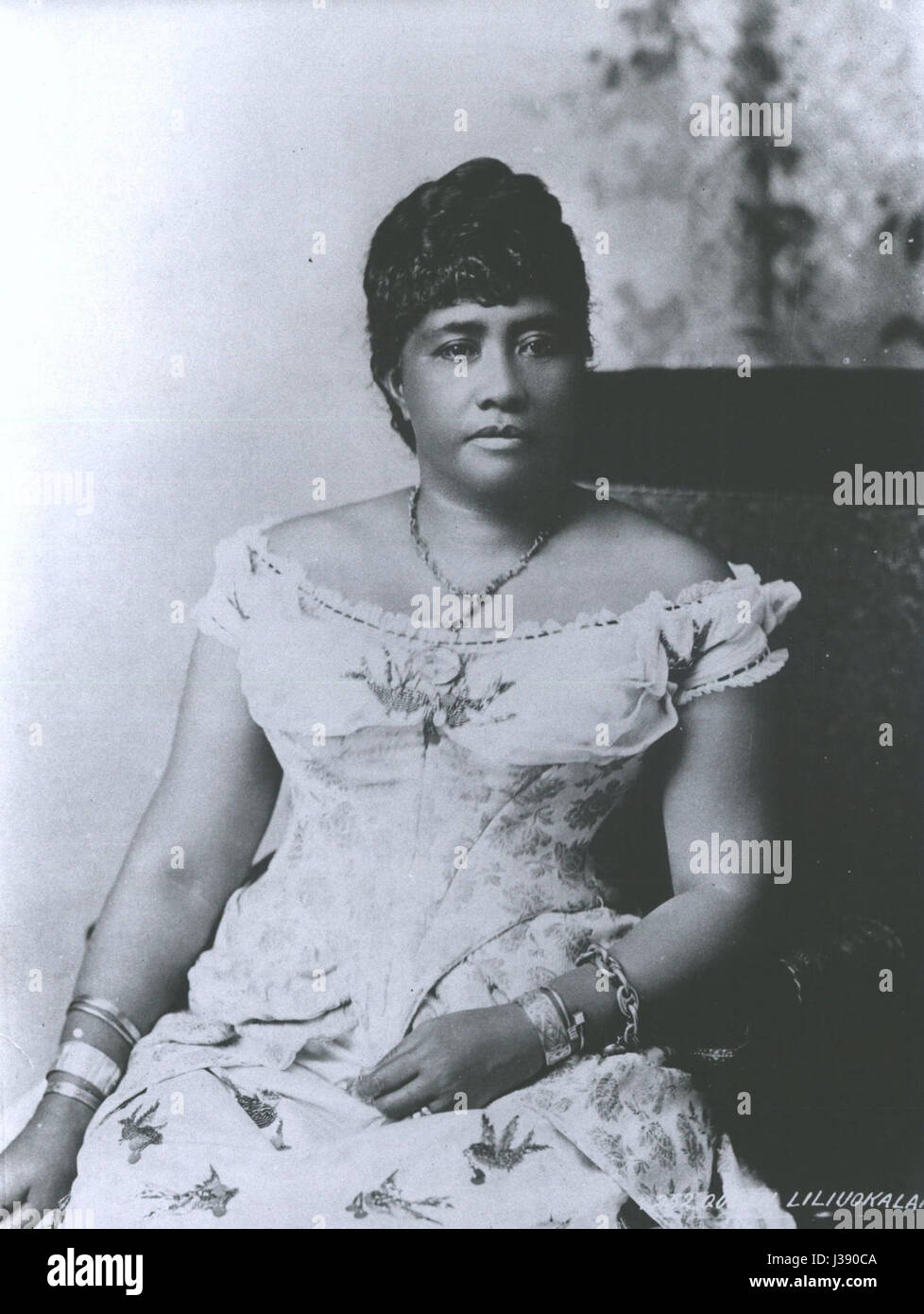 La princesse Liliuokalani (Hocken Collections) Banque D'Images