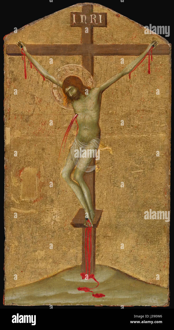 Christ en croix martini Banque D'Images