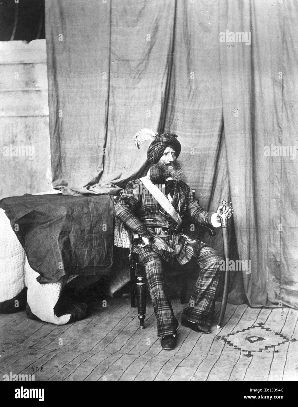 Le colonel Alexander Gardner, Banque D'Images
