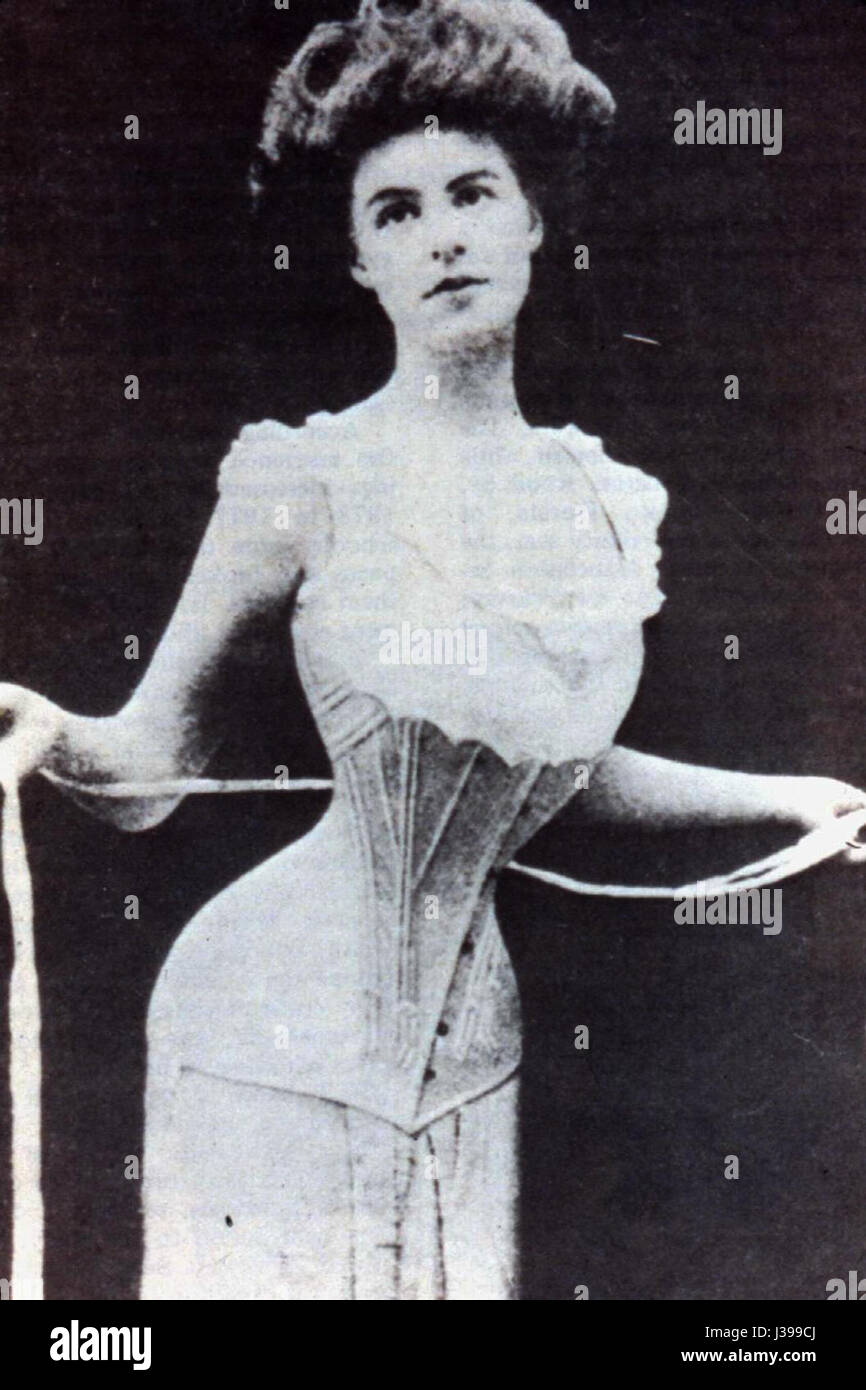 Dessin au trait corset Banque de photographies et d images a haute resolution Alamy