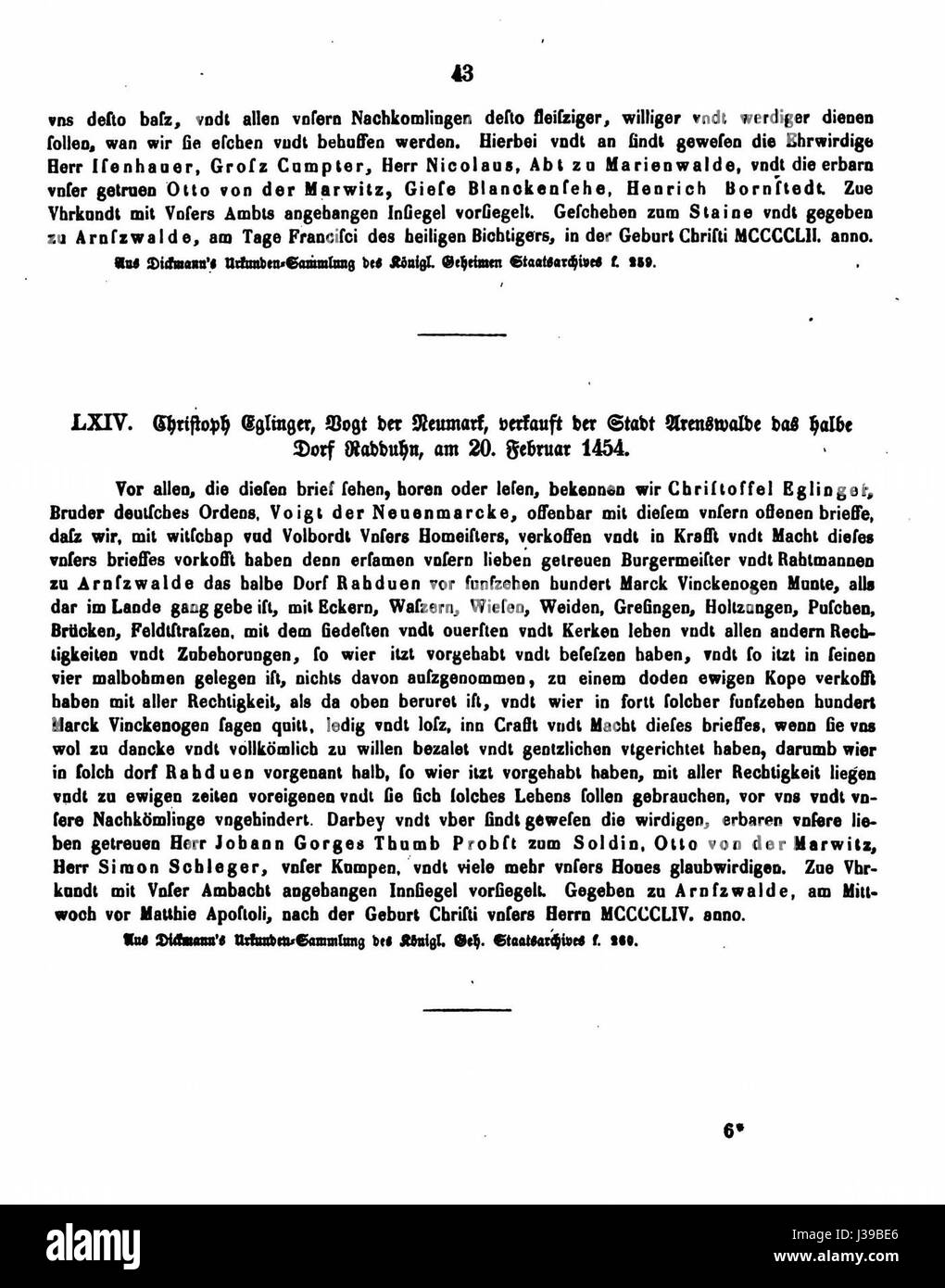 DE CDB 1 18 043 Banque D'Images